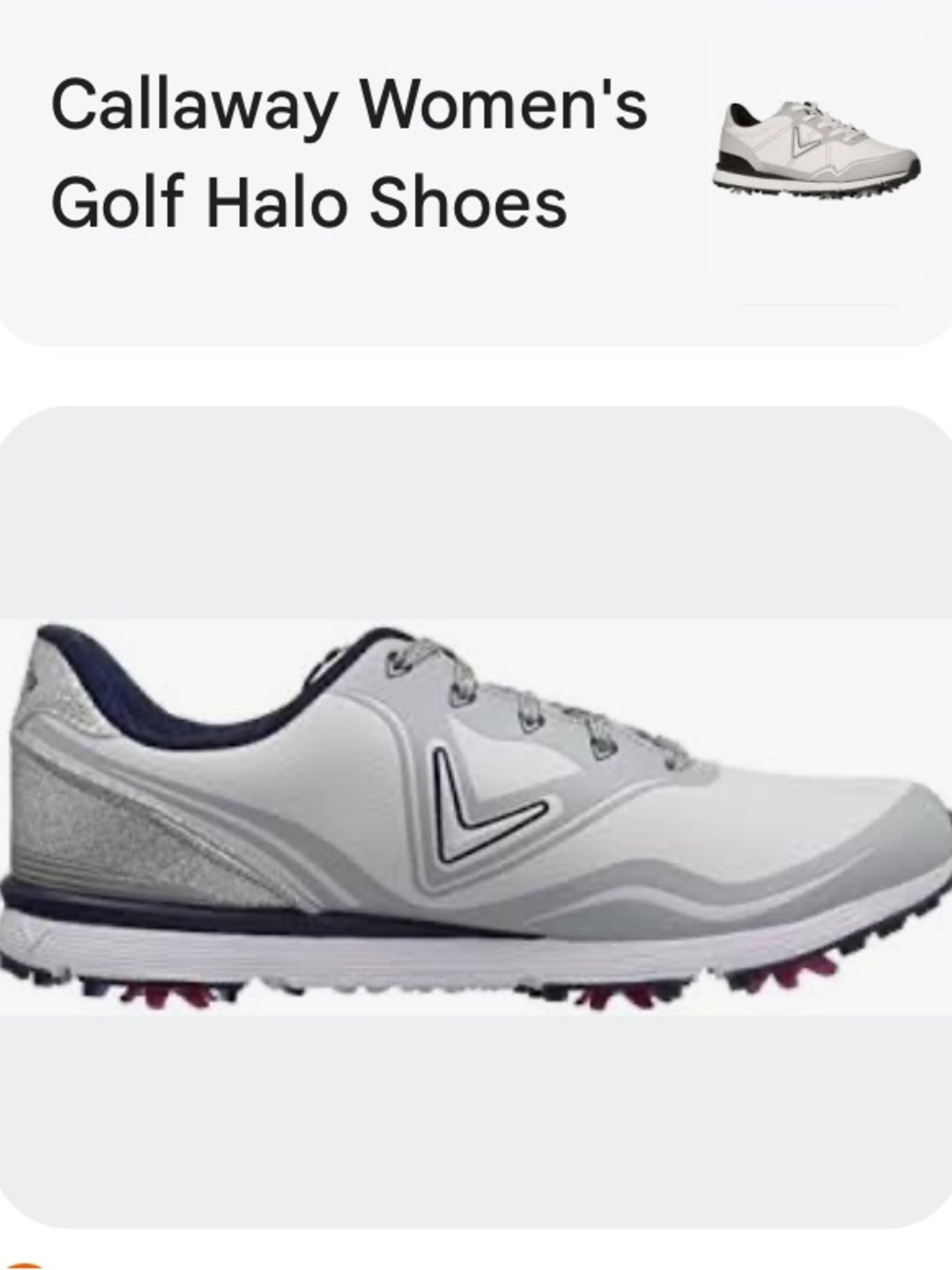Calloway halo womens golf shoes size 9.5